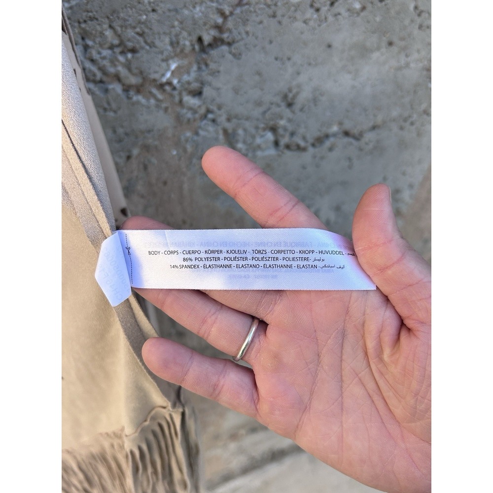 Western Fringe Vest Rockabilly Ariat Rodeo Floral Sierra Ferrell Festival Sz M - Picture 6 of 7